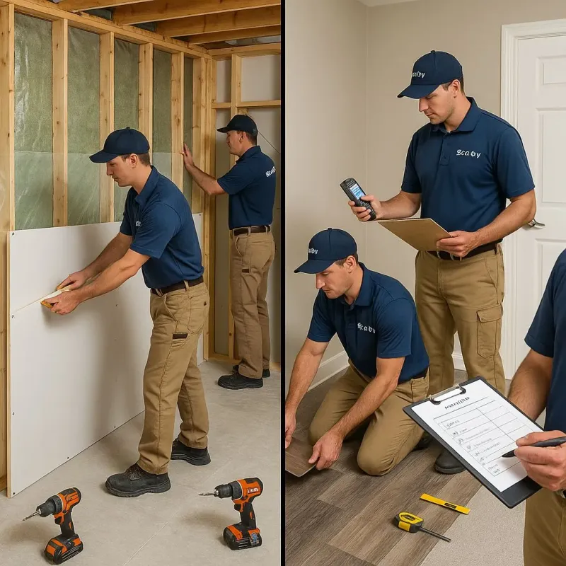 Repairs and Reconstruction process in Sylvania, GA