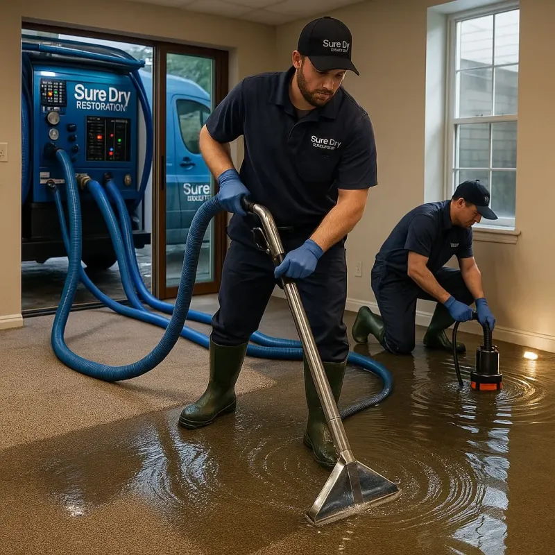 Water Extraction and Removal process in Sylvania, GA